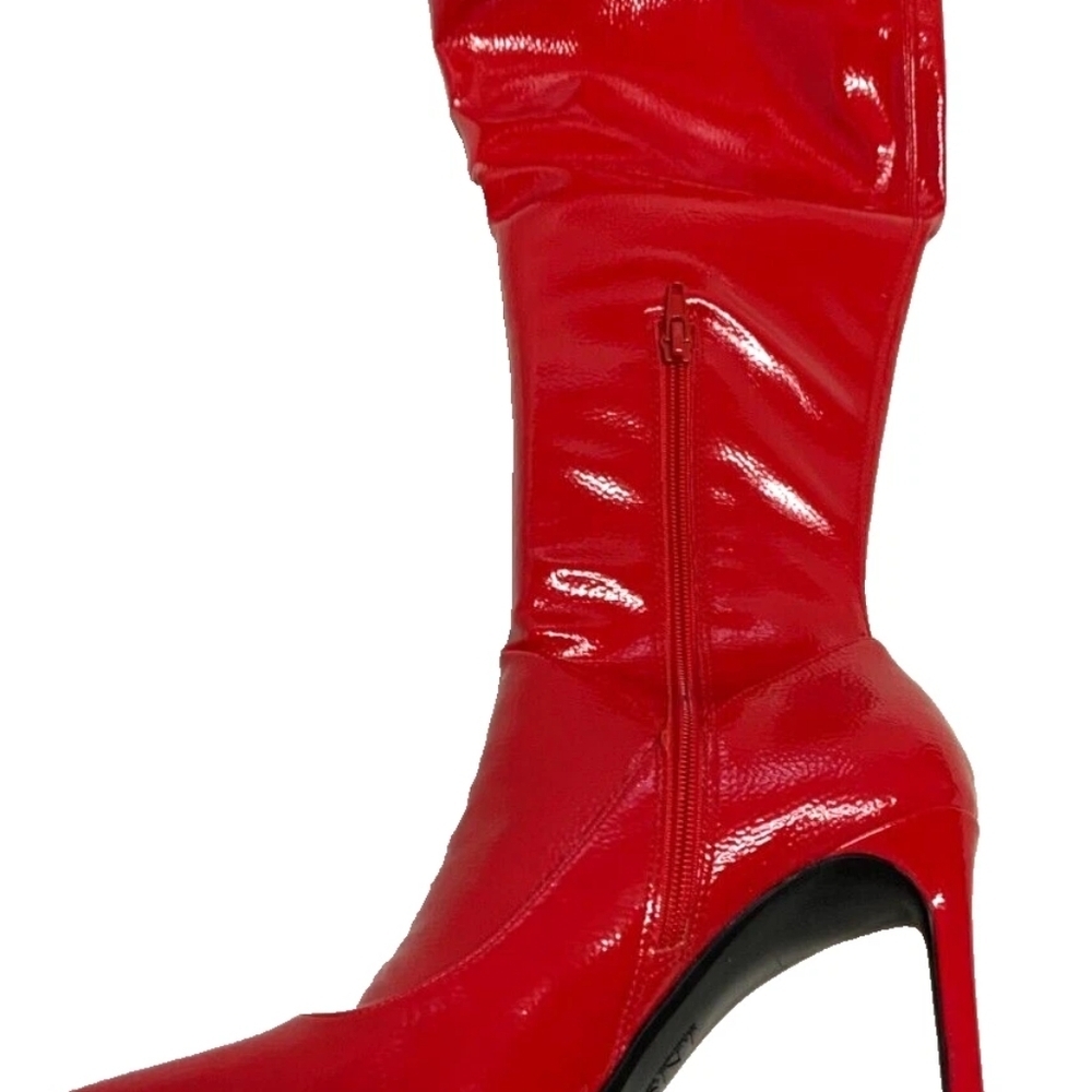I.N.C. INTERNATIONAL CONCEPTS Women's Keenah Over-The-Knee Boot Red NEW 🔥❤️ 6.5